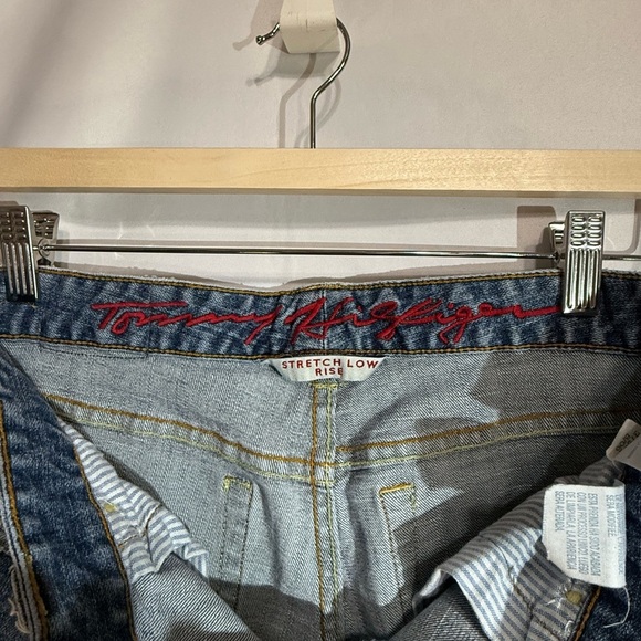 Tommy Hilfiger Stretch Low Rise Blue Jeans Size 6 - Picture 8 of 9